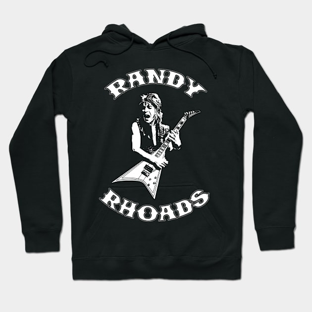 Randy Rhoads Hoodie by CosmicAngerDesign